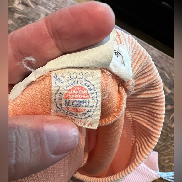 Vintage 70s Pinstripe High Waist Wide Leg Pant - Picture 9 of 16